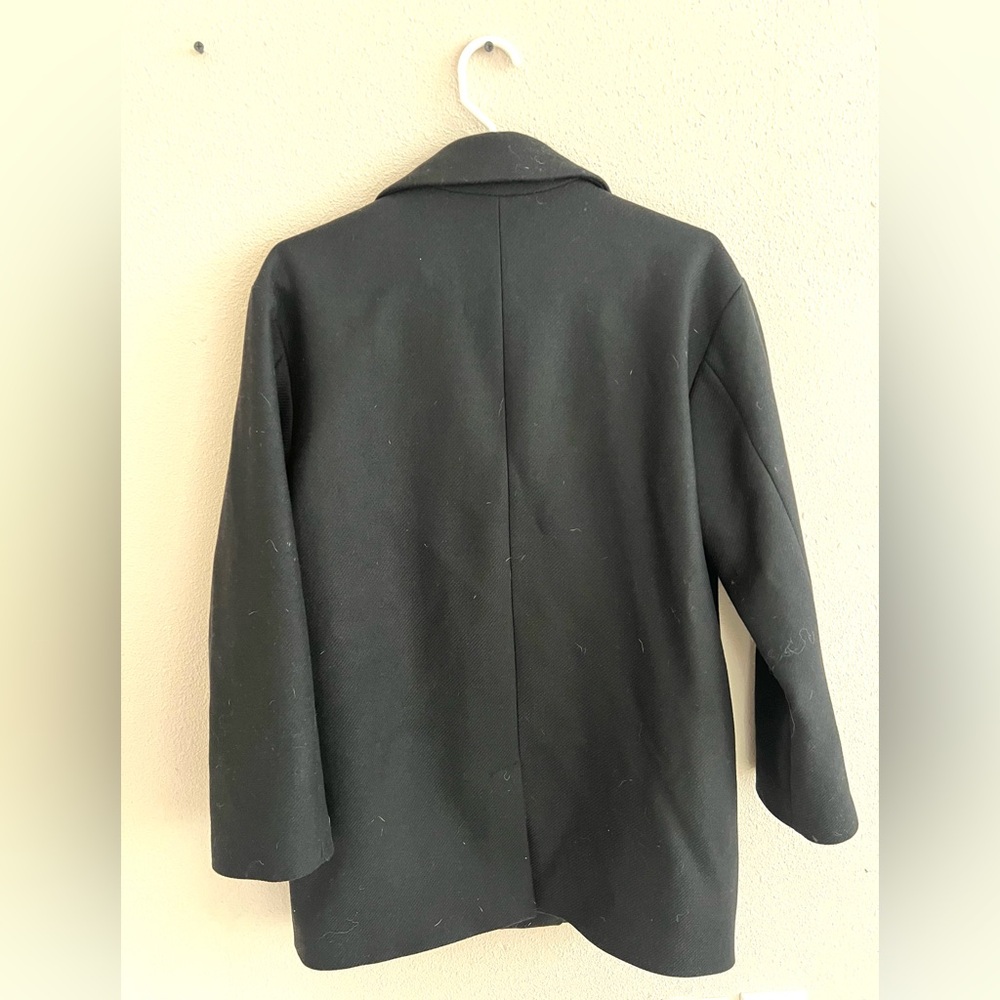 Zara Teen Black Coat - Picture 6 of 6